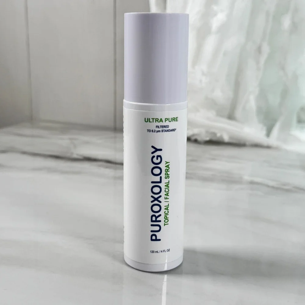 Puroxology Topical Facial Spray Ultra Pure‎ Post Surgery Tattoo Filtered 4 fl oz